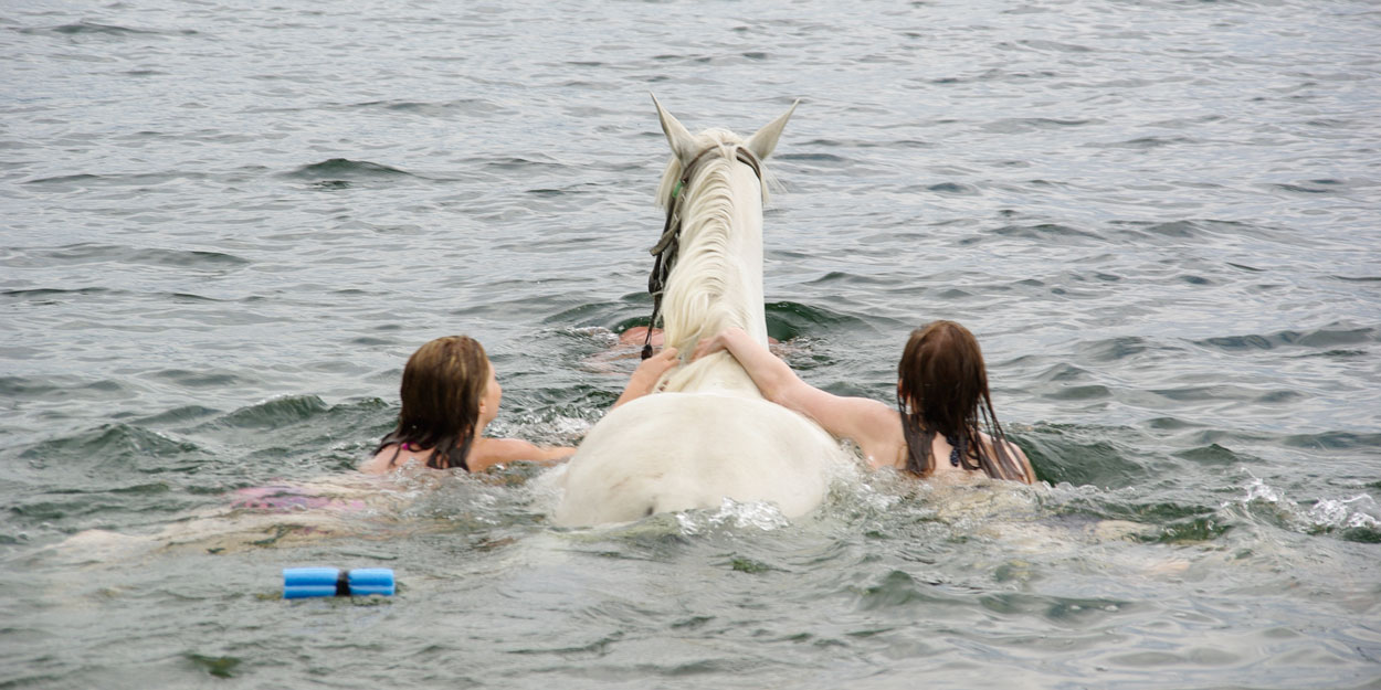 Located in Oyama in Lake Country, our horseback trail rides are a great experience for all